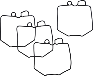 Float Bowl O-ring Set Black, 1, nordicamoto.ro