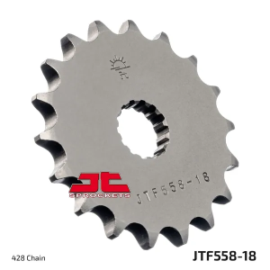 JT SPROCKETS Első lánckerék, természetes színű 