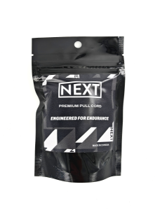 NEXT Premium húzózsinór, fekete, 4 mm, nordicamoto.ro