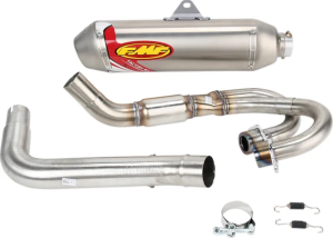 Factory 4.1 Exhaust System Silver