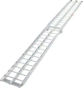 MOOSE RACING Aluminum 9 Foot Straight Folding Ramp 