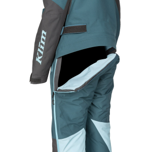 Combinezon Dama Snowmobil Klim Vailslide Insulated Arctic Teal - Black, 4, nordicamoto.ro