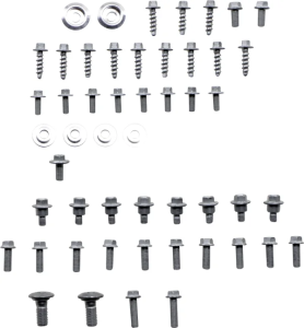 Bolt And Fastener Sets Silver, 1, nordicamoto.ro