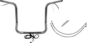 Plug & Play Ez Install 1-1/4(r) Round Top Handlebar Kit Silver