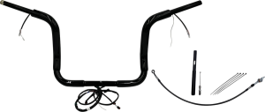 Plug & Play Ez Install 1-1/2(r) Round Top Handlebar Kit Black, 2, nordicamoto.ro