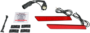 Saddlebag Latch  Lights Red