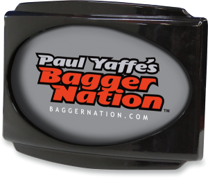 Cvo Universal Stealth Iii License Plate Frame Gloss Black