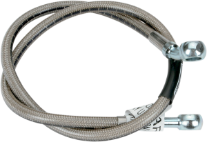 Front And Rear Brake Lines Silver, 2, nordicamoto.ro