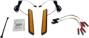 Universal Led Front Fork Lightz Black