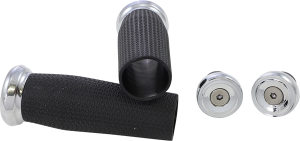 Thresher Handlebar Grips Black, 1, nordicamoto.ro