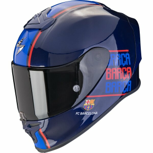 SCORPION EXO-R1 EVO AIR FC BARCELONA teljes arcú sport sisak, kék, S-es méret, 1, nordicamoto.ro