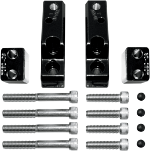 Passenger Floorboard Short Comfort Kit Black, 1, nordicamoto.ro