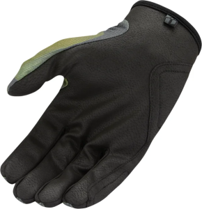 Manusi Textil/Piele Icon Hooligan™ Black/Green
