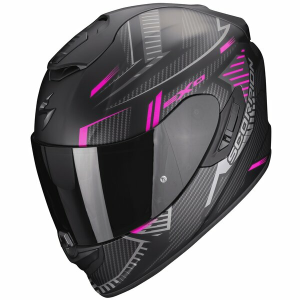 Casca integrala sport/touring SCORPION EXO-1400 EVO AIR SHELL Negru mat/Rosu M, 1, nordicamoto.ro