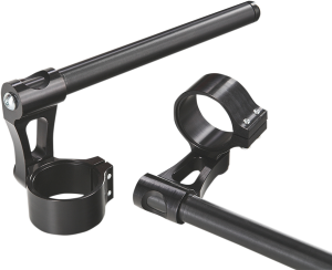 Raised Clip-on Handlebar Kit Black