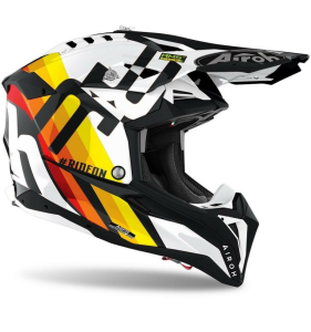 Airoh Aviator 3 Rainbow White Gloss S sisak, 1, nordicamoto.ro