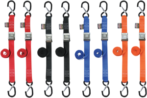 1-1/2(r) Cam-buckle With Safety Latch Hooks Orange, 1, nordicamoto.ro