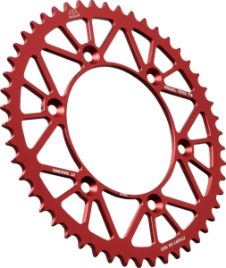 JT SPROCKETS alumínium hátsó lánckerekek, piros , nordicamoto.ro