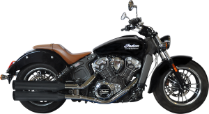 2in2 | Brave Spirit Muffler Black, Matte, 1, nordicamoto.ro