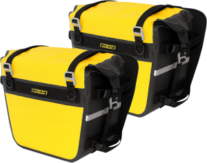 Sierra Dry Saddlebags Black, Yellow, 4, nordicamoto.ro