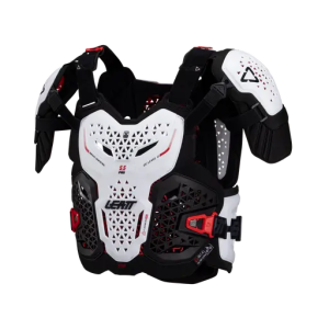 Leatt 5.5 PRO EVO mellkasvédő, fehér, S–M, 4, nordicamoto.ro