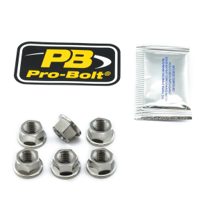 Sprocket Nuts Silver, 1, nordicamoto.ro