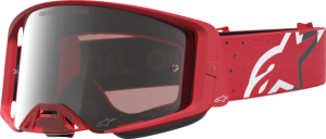 Alpinestars Vision Vesta gyermek síszemüveg – ezüst/piros/színezett lencse, 1, nordicamoto.ro