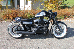 Rear Fender Cafe With Seat Black, 5, nordicamoto.ro