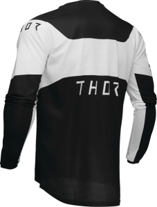 Enduro Thor Launchmode Storm fekete/fehér póló, L-es méret, 4, nordicamoto.ro