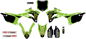 Complete Graphics Kit Black, Green 