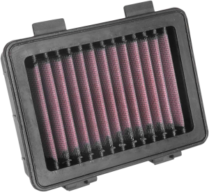 High-flow Air Filter Black, Red, 4, nordicamoto.ro
