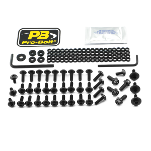 Fairing Bolt Kit For Ducati Black