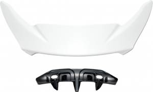 SHOEI NXR2 fehér sisak felső spoiler, 1, nordicamoto.ro