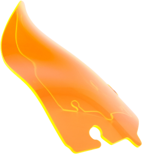 Kolor Flare Windshield Orange, 5, nordicamoto.ro