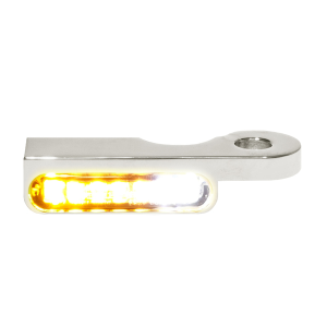 Led Handlebar Turn Signals Natural, Chrome