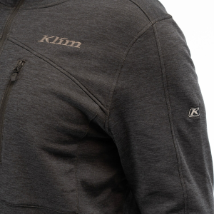Hanorac Snowmobil Klim Echo Wool Fleece Mid Layer Black, 3, nordicamoto.ro