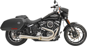 Road Rage Iii Short 2:1 Softail Exhaust Silver, 1, nordicamoto.ro