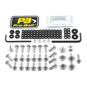 Fairing Bolt Kit For Ducati Silver