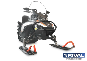 Rival első lökhárító Lynx RADIEN-X / Ski-Doo 4. generáció 2017-től + szerelőkészlet, nordicamoto.ro