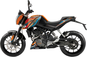 One Race Graphics Kit Orange, 2, nordicamoto.ro