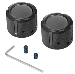 Front Axle Nut Cover Black, 4, nordicamoto.ro