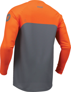 Thor Ridemode Menace póló, szürke/narancssárga, 3XL, 4, nordicamoto.ro