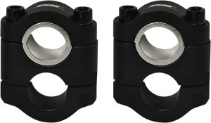 Pivoting Handlebar Riser Black, 2, nordicamoto.ro