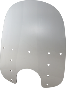 Replacement Fats Windshield Plastic Gray, 1, nordicamoto.ro