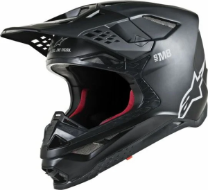 Supertech M8 Solid Mx Helmet White