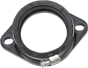 Carburetor Mounting Flange Adapter Black, 1, nordicamoto.ro