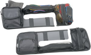 Saddlebag Lid Organizer Set Black, 2, nordicamoto.ro