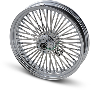Fat Daddy 50-spoke Radial Laced Wheel Chrome, 1, nordicamoto.ro