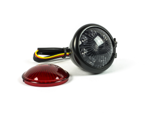 E-marked Bates-style Led Taillight Black, 1, nordicamoto.ro