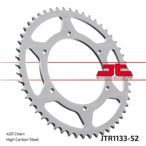 JT SPROCKETS hátsó lánckerék, természetes színű , nordicamoto.ro